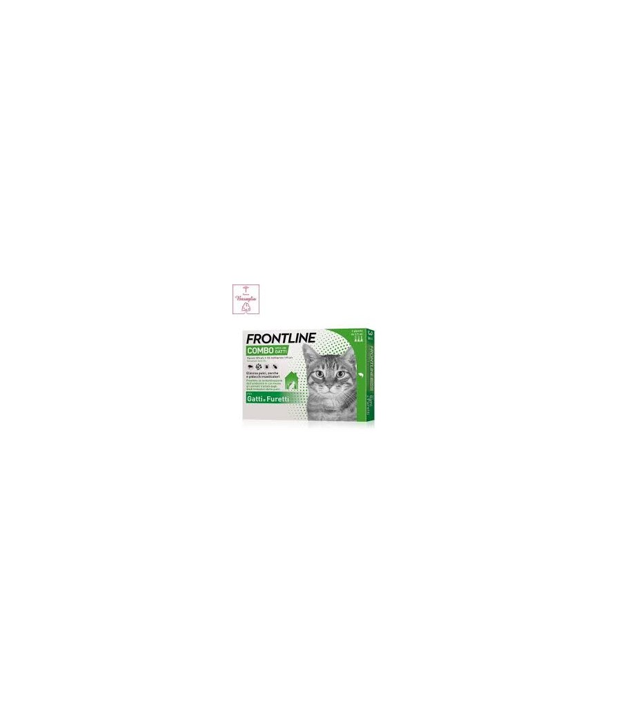 FRONTLINE COMBO GATTI 3 PIPETTE ML.0,5