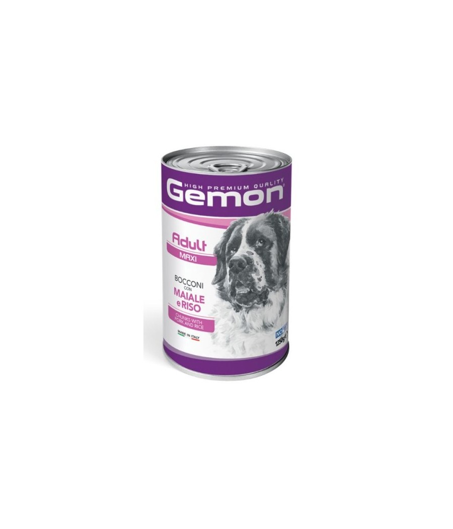 Gemon Adult Maxi bocconi con maiale e riso kg 1,25