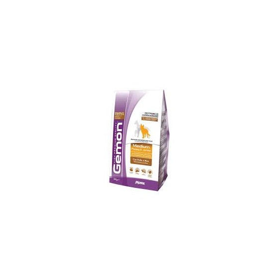 GEMON DOG MAXI ADULT POLLO RISO 15 KG NEW