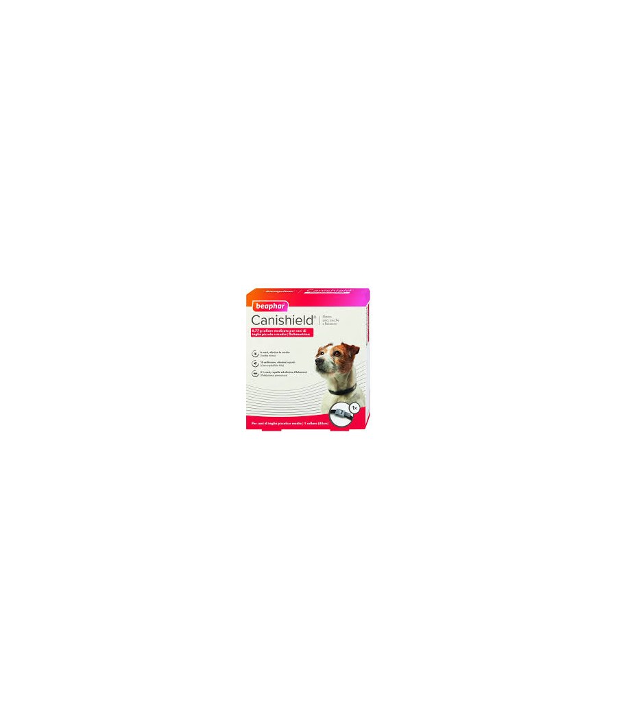 BEAPHAR CANISHIELD COLLARE CANE M/P X 1PZ 48CM