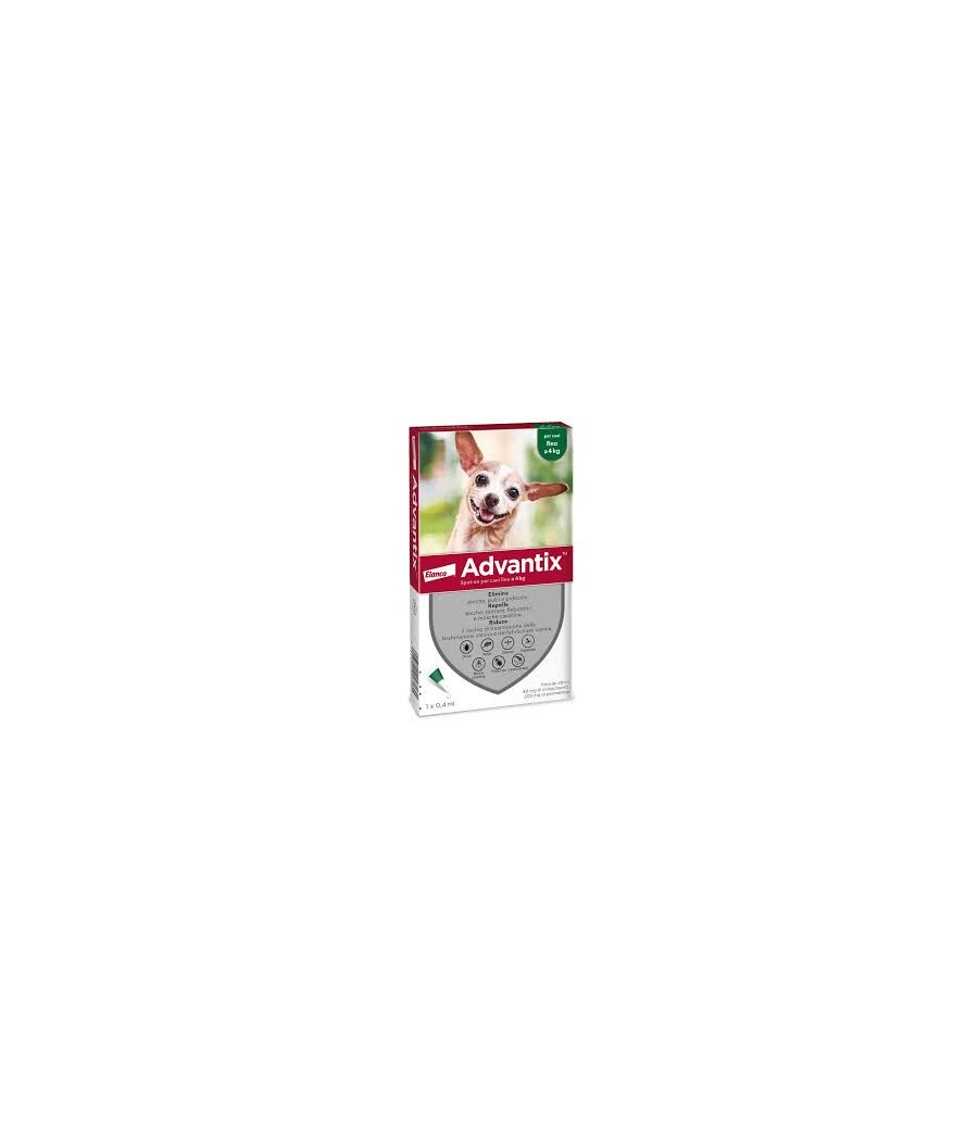 ADVANTIX KG. 0/4  VERDE ML.0,4  4PIP